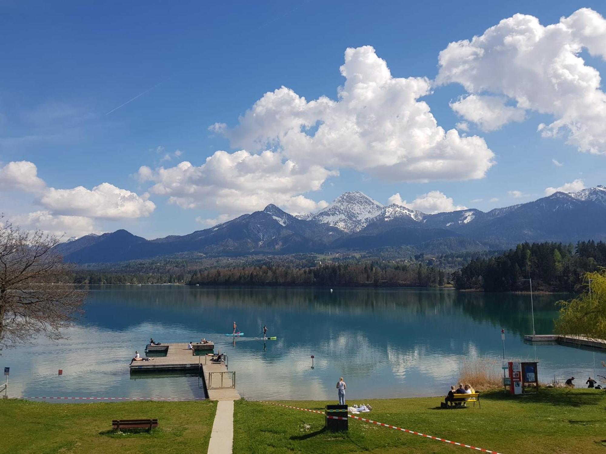 Hide-Away Corinna Drobollach am Faakersee Kültér fotó